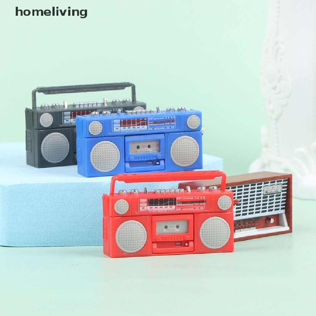 Radio Ghi Âm Mini Tỉ Lệ 1: 12 Trang Trí Nhà Búp Bê