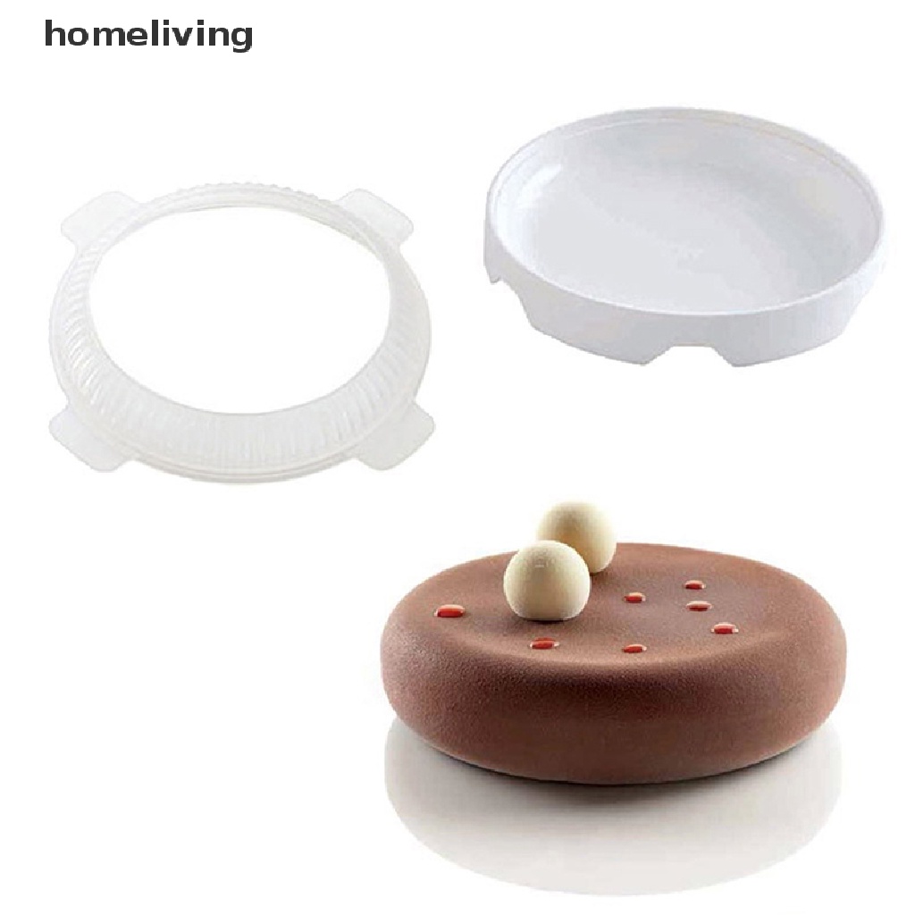Khuôn Silicone Làm Bánh Hình Tròn Tiện Dụng