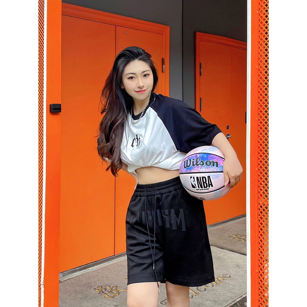 Áo Thun Cotton Tay Ngắn Dáng Rộng In Họa Tiết Độc Đáo Phong Cách Hàn Quốc Thời Trang Cho Nữ