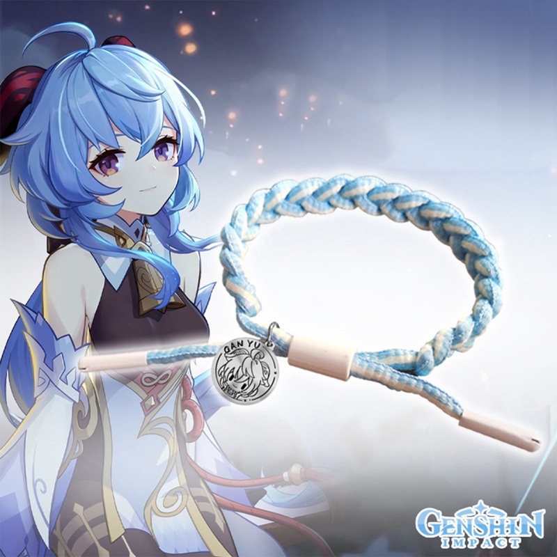 Vòng Tay Dây Bện Phản Quang Điều Chỉnh Được Phong Cách Anime