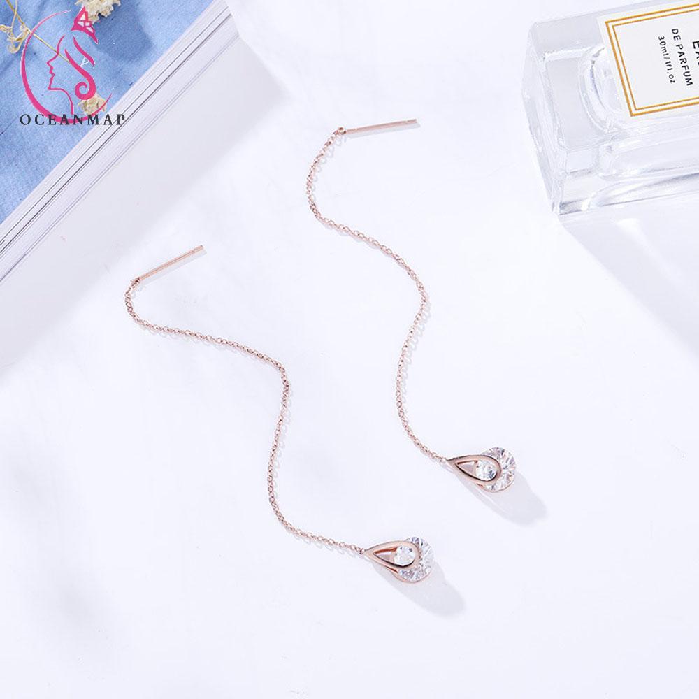 Khuyên Tai Nữ Trang Dáng Dài Tạo Hình Độc Đáo