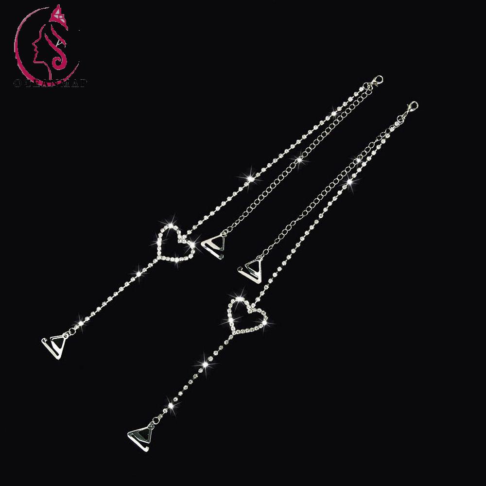 Dây áo ngực đính đá sang trọng cho cô dâu