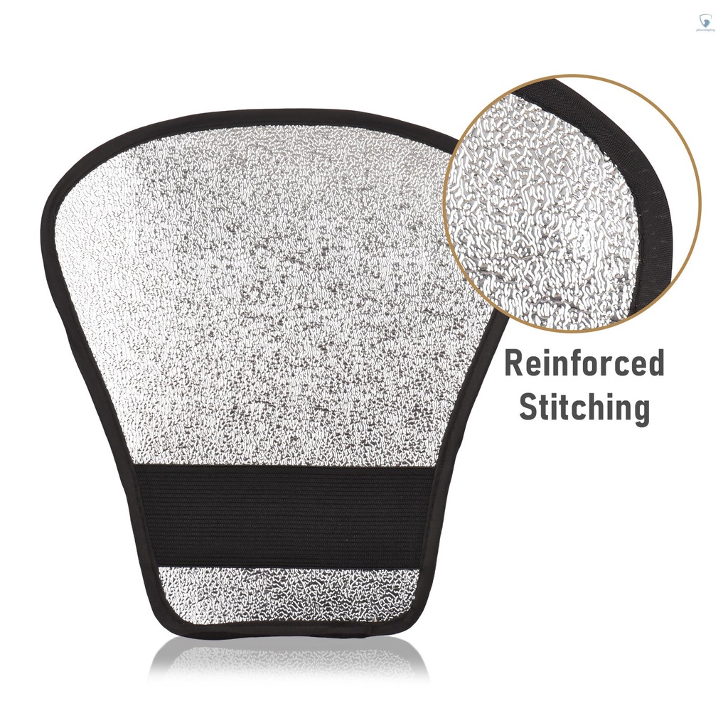 Bảng Khuếch Tán Đèn Flash Máy Ảnh Màu Trắng Và Bạc Thay Thế Chuyên Dụng Cho Godox Yongnuo on-Camera