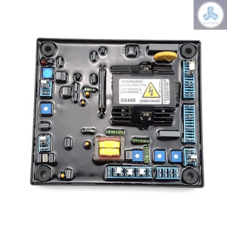 AVR SX440 Automatic Voltage Regulator High Performance Stable Replacement for Generator Stabilizers Electronic Component& Supplies Universal AVR for SX440