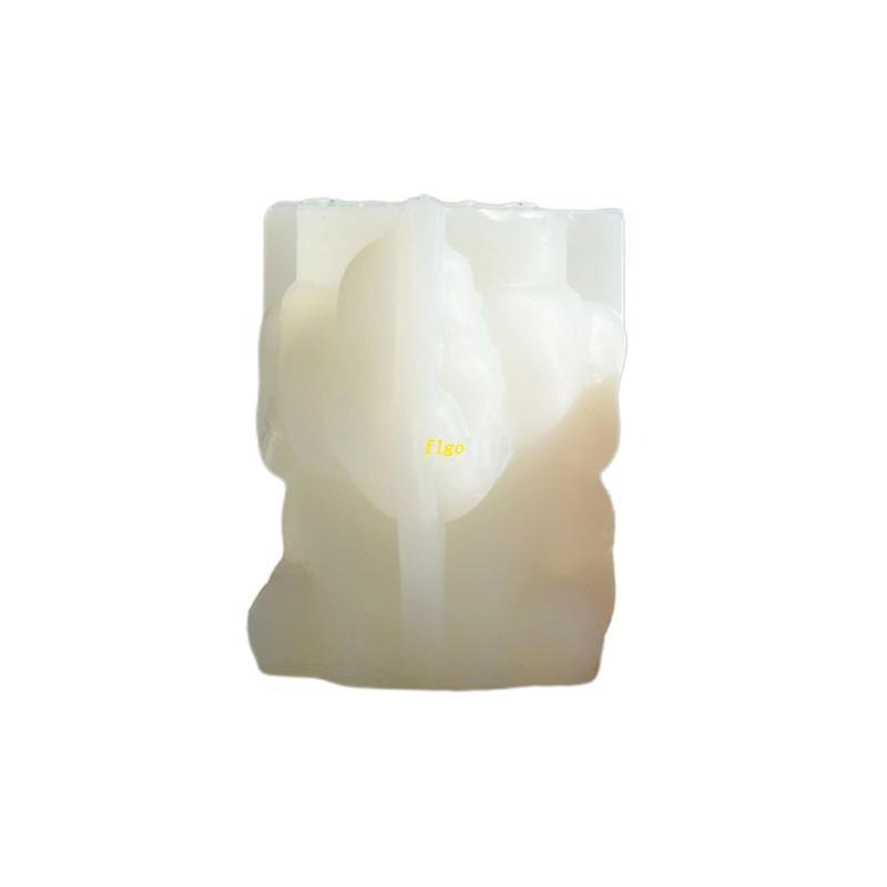 Khuôn Silicone Làm Chậu Hoa Resin Diy