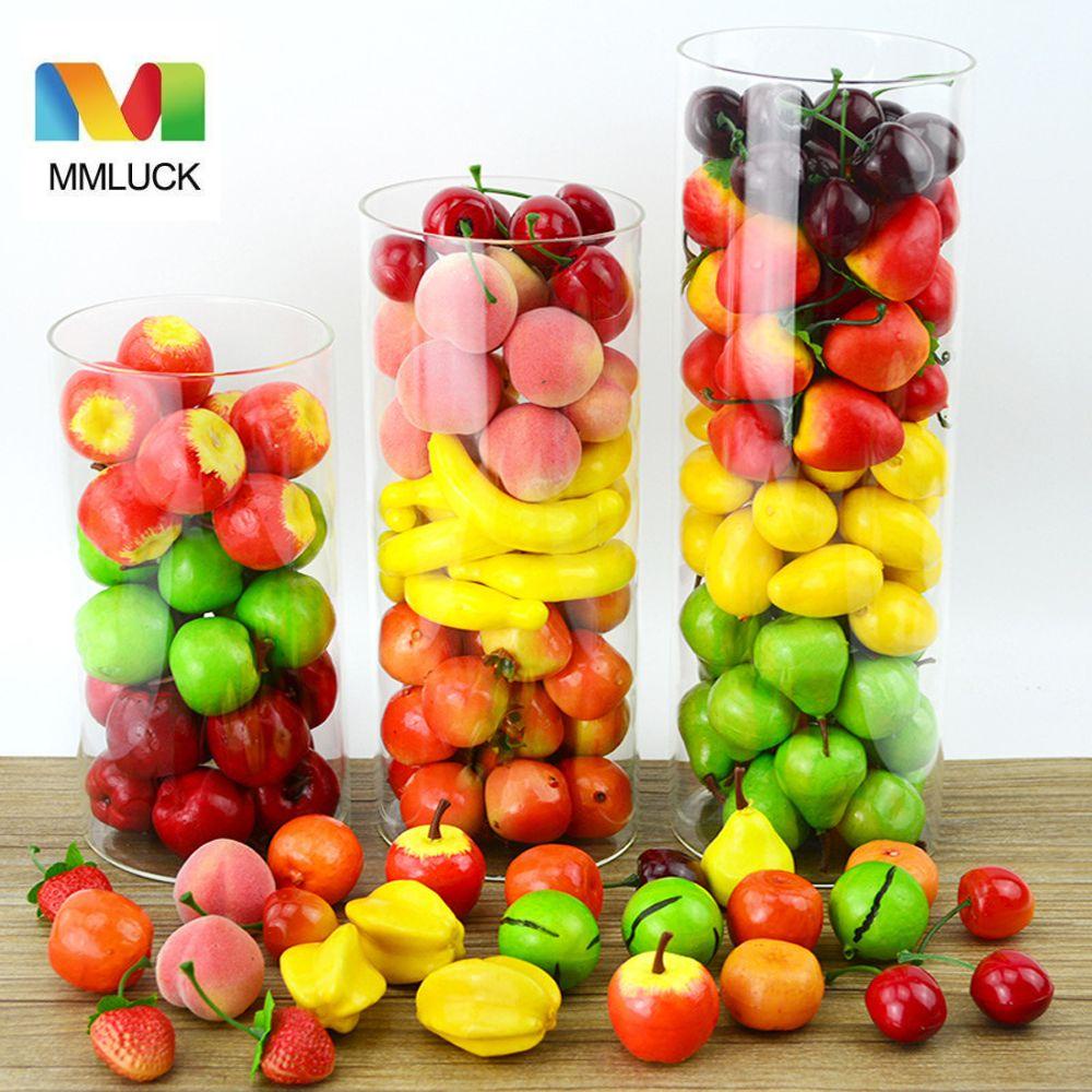 Bộ 20 Đồ trang trí Trái Dâu Mini Bằng Xốp Dùng Trang Trí Nhà Cửa