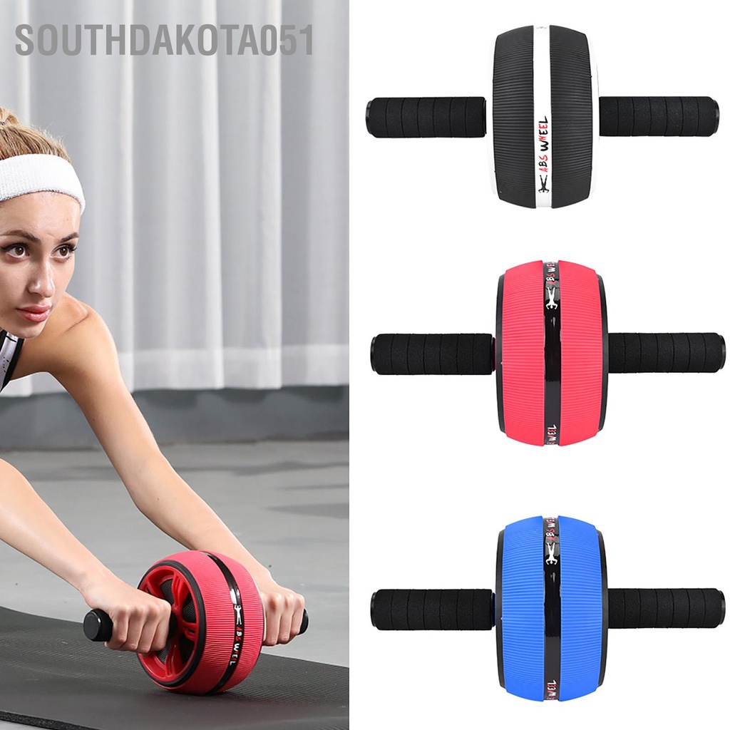Southdakota051 Máy tập cơ bụng bánh lăn Thiết bị thể dục Dụng cụ tại nhà với đệm
