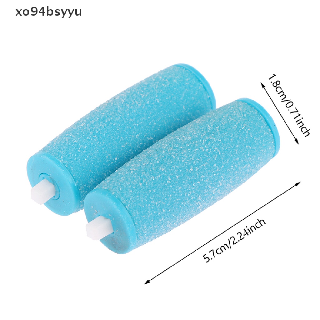 Set 2 Đầu Con Lăn Thay Thế Cho Máy Dũa Bàn Chân Điện Xo94Bsyu