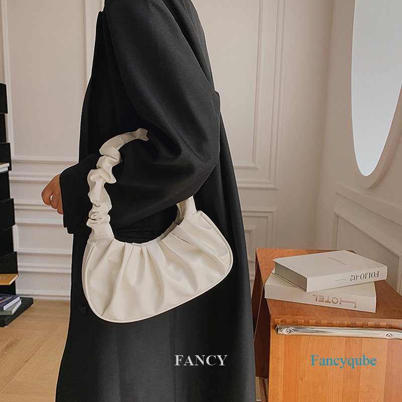 Túi Xách Da Pu Hình Đám Mây Xinh Xắn Cho Nữ