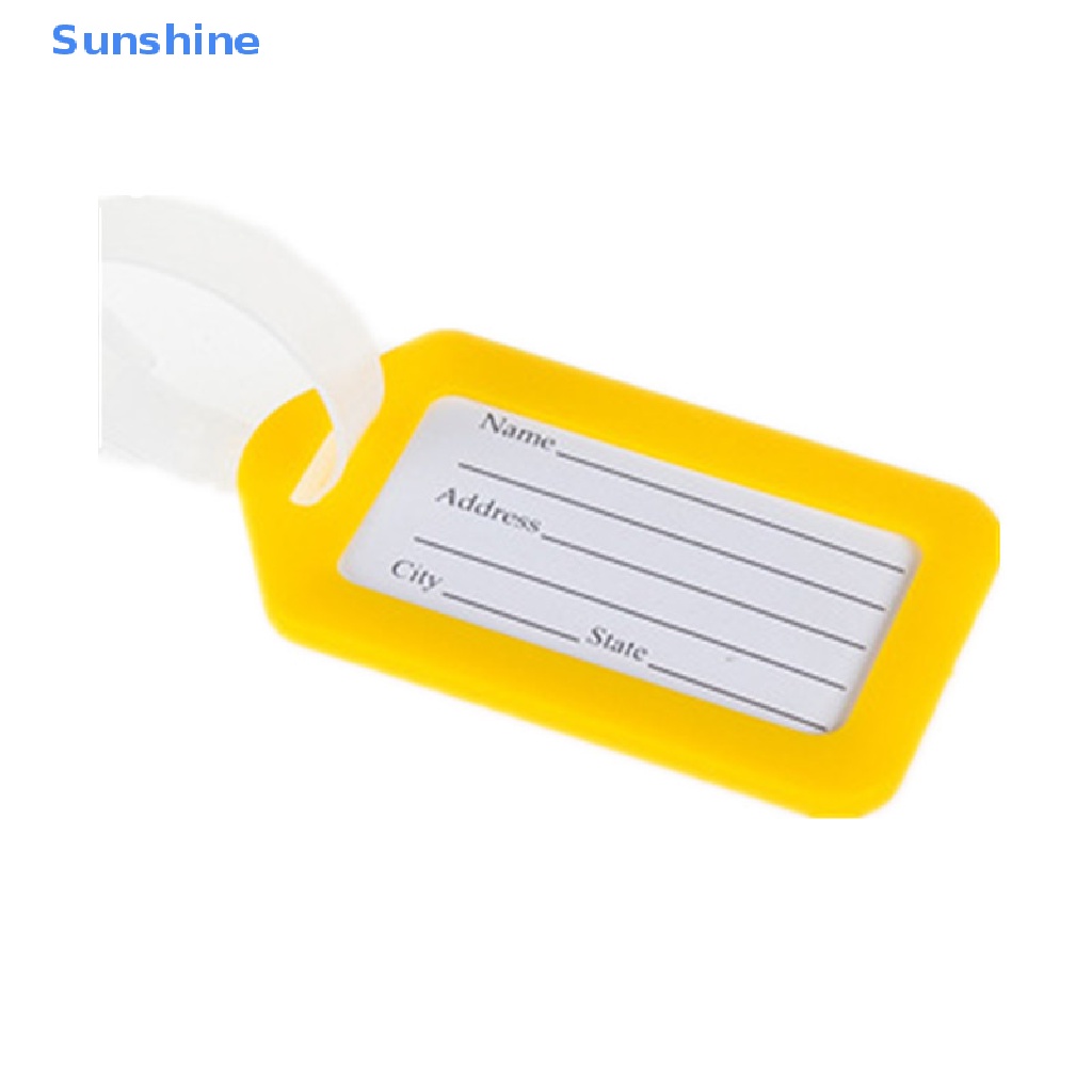 Thẻ Hành Lý Bằng Nhựa Tiện Dụng Cho Nam Và Nữ