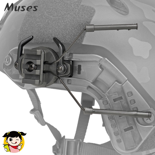 Giá Đỡ Gắn Mũ Bảo Hiểm Chiến Thuật Xoay 360 Độ