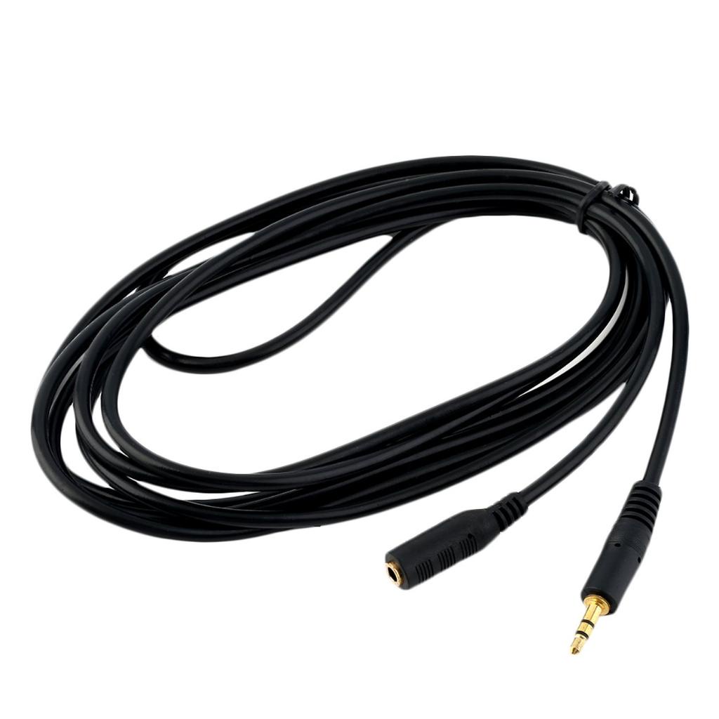 Đen Nam Sang Nữ Cáp Mở Rộng Âm Thanh Nổi Mạ Niken Sự Lựa Chọn Hoàn Hảo Cho Tai Nghe Âm Thanh Nổi Loa