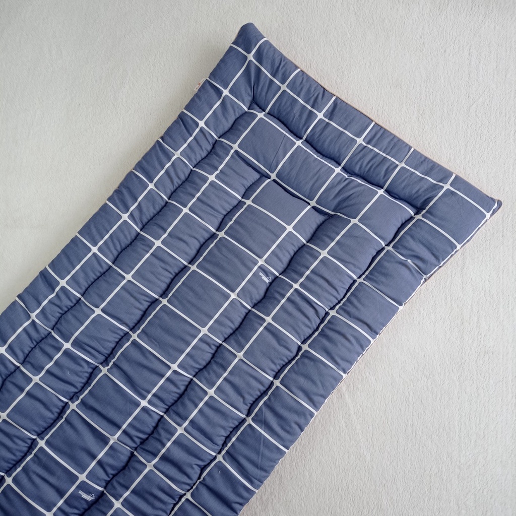 Đệm ngủ văn phòng_Nệm ngủ trải sàn tiện lợi chất liệu cotton Thắng Lợi chần gòn size Nhỏ 75x180 cm cho Một Người