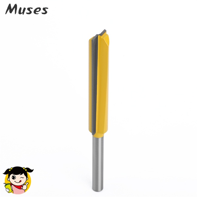 Bộ Mũi Phay Router Thân Dài 8mm Có Rãnh Và Lưỡi Dao Tiện Dụng