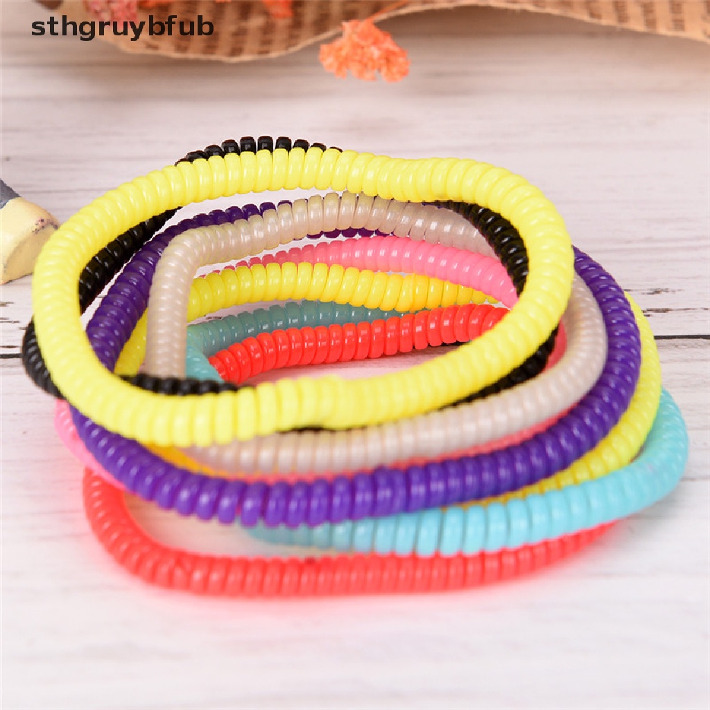 Set 10 Dây Cột Tóc Co Giãn Thời Trang Cho Nữ