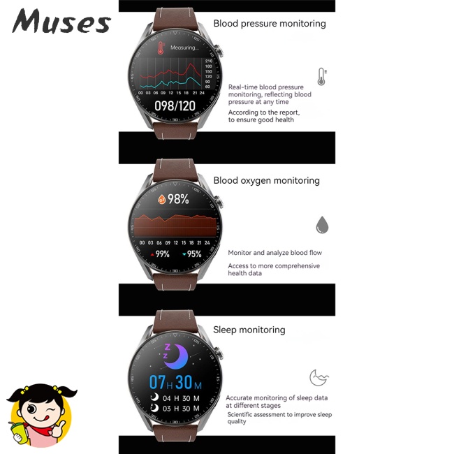 Đồng Hồ Thông Minh Zd3 Pro Màn Hình 1.5 Inch Bluetooth Có Chức Năng Nghe Gọi Theo Dõi Sức Khỏe