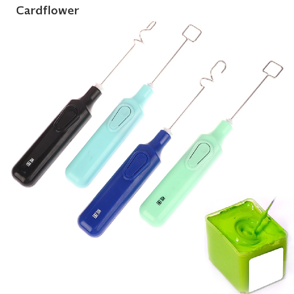 &lt; Cardflower &gt; Thiết Bị Khuấy Điện Tử Tự Làm Trang Sức Epoxy Resin Cầm Tay Đa Ứng Dụng