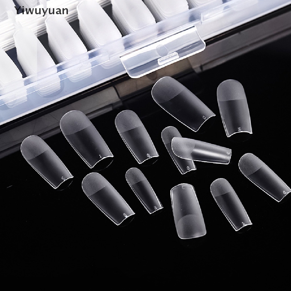 Bộ 240 Móng Tay Giả Bằng Acrylic Che Phủ Toàn Diện