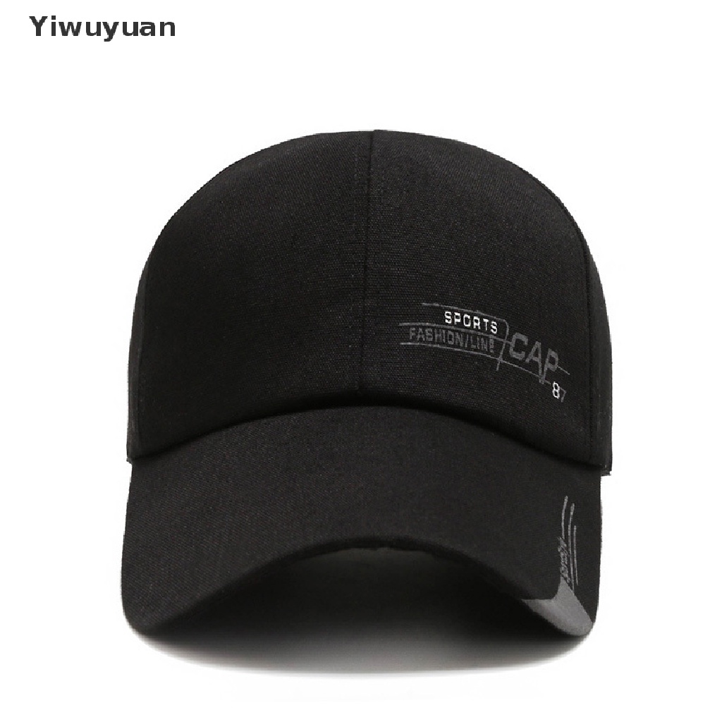 < Yiwuyuan > Mới Mũ Lưỡi Trai In Chữ Dad Phong Cách Hip Hop Có Thể Điều Chỉnh Dành Cho Nam Và Nữ