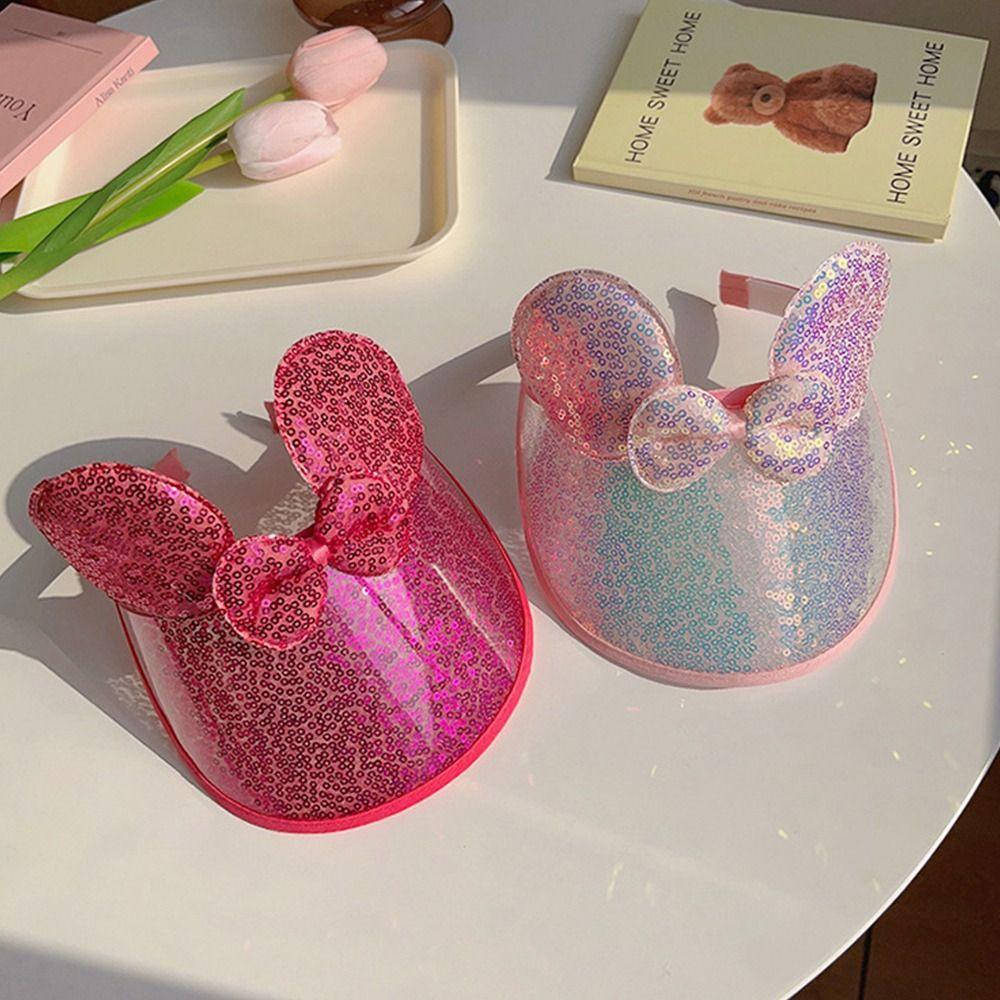 Mũ Rộng Vành Chống Nắng Tia UV Thoáng Khí Họa Tiết Hoạt Hình Dễ Thương Cho Bé