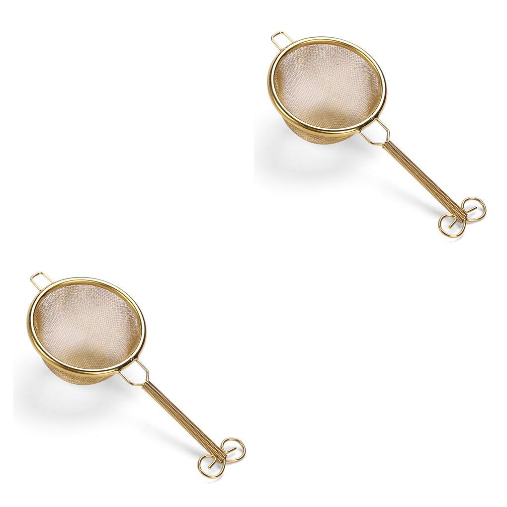 Set 1 / 2 / 3 / 5 Dụng Cụ Lọc Cà Phê Bằng Thép Không Gỉ Với Tay Cầm Dài Tiện Dụng