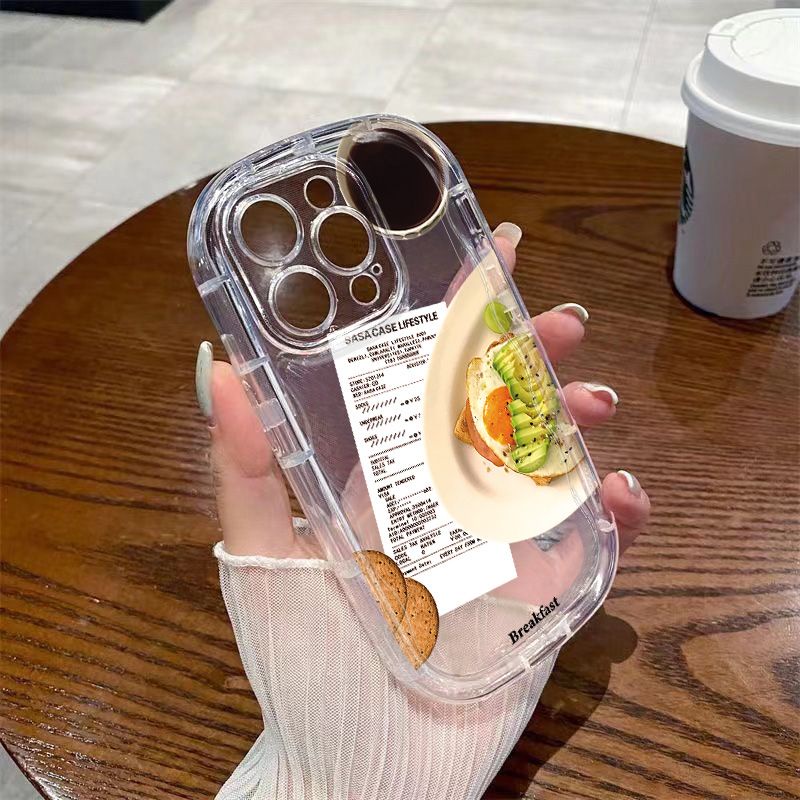 ✅Ốp Điện Thoại Mềm Trong Suốt Chống Sốc Cho Iphone 8p11iphone14xr12 / apple / xs 713 / promax Le6