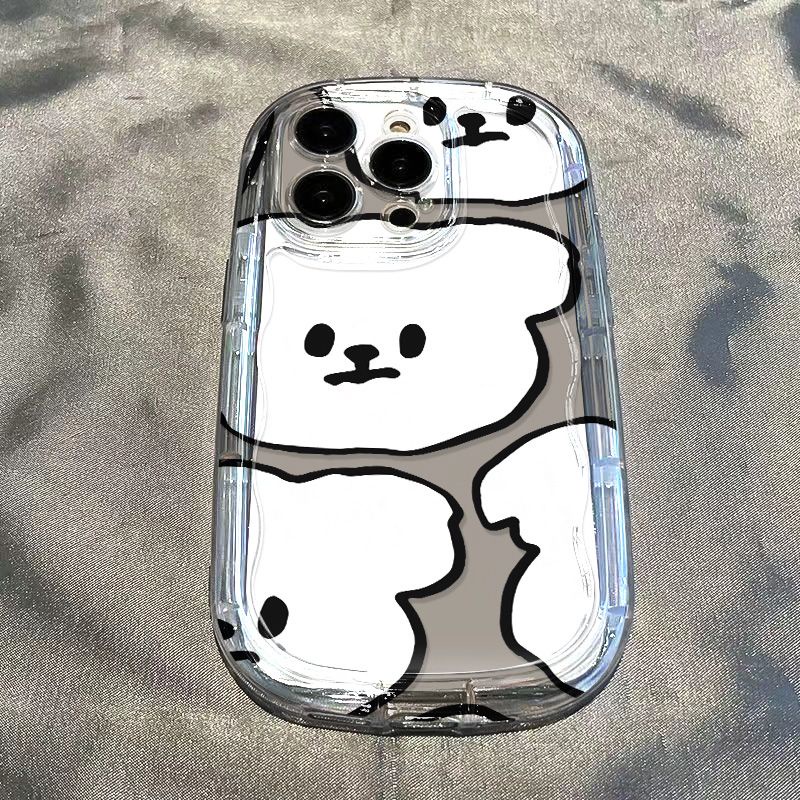✅Ốp Điện Thoại Chống Sốc Dành Cho Iphone 14Xs / 8P Xr1211713Ốp Điện Thoại Mềm Trong Suốt Họa Tiết Gấu Xinh Xắn promax / Gzlpp