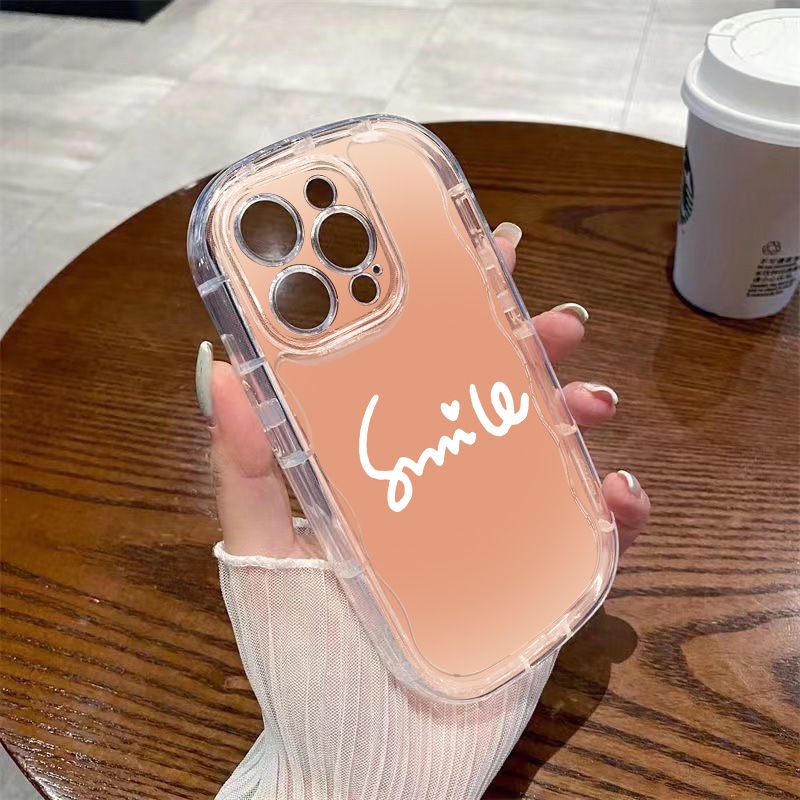 ✅Ốp Điện Thoại Mềm Trong Suốt Chống Sốc Hình Mặt Cười Cho Iphone 12 promax8p 1413 / 711