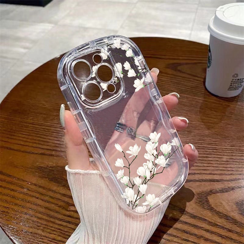 ✅Xs Ốp Điện Thoại Dẻo Trong Suốt Họa Tiết Hoạt Hình Sakura Dễ Thương Chống Sốc Cho iPhone14xr / / 8p117 promax1213 / YQ5W