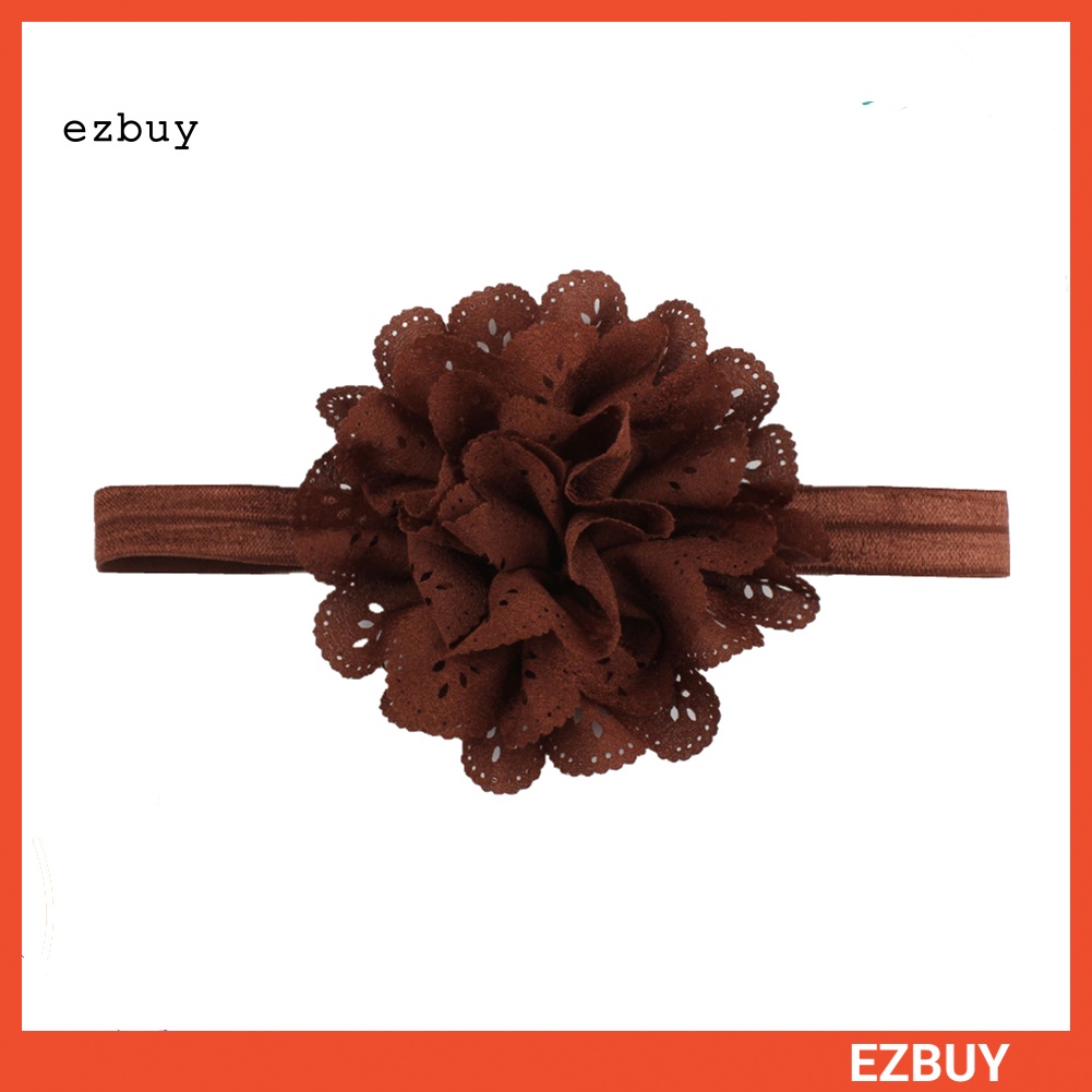 Băng Đô Hoa Vải Co Giãn Xinh Xắn Cho Bé Gái