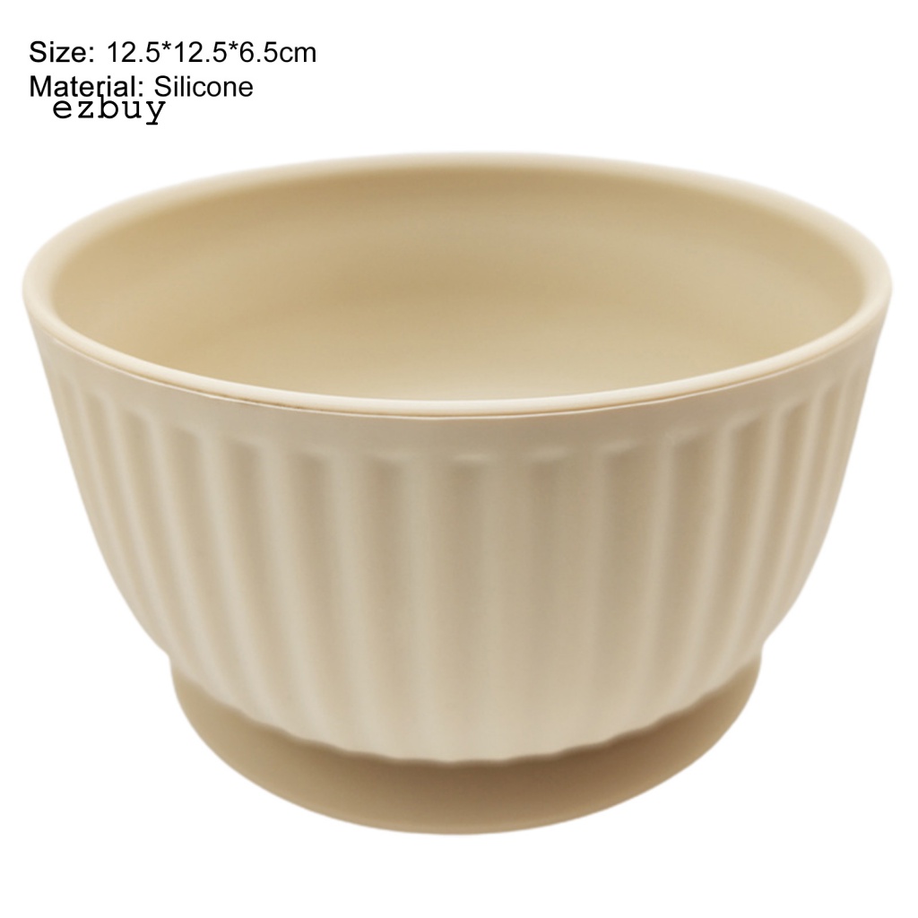 Tô Đựng Thức Ăn Đế Silicone Chống Trượt Sức Chứa Lớn Dành Cho Trẻ Em