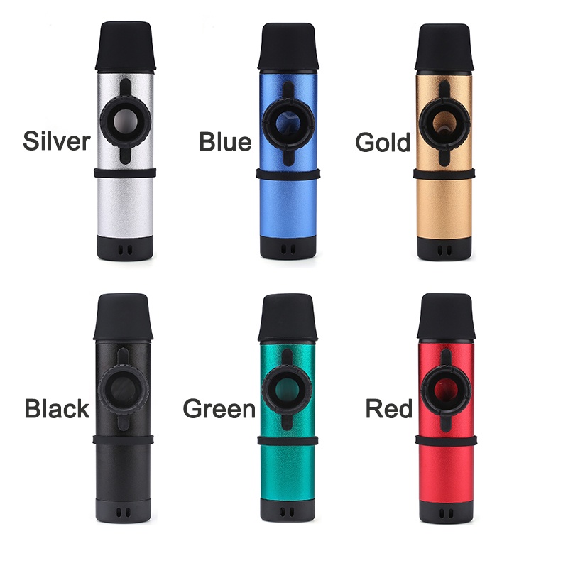 Kèn kazoo LEKATO bằng hợp kim nhôm 6 màu tùy chọn