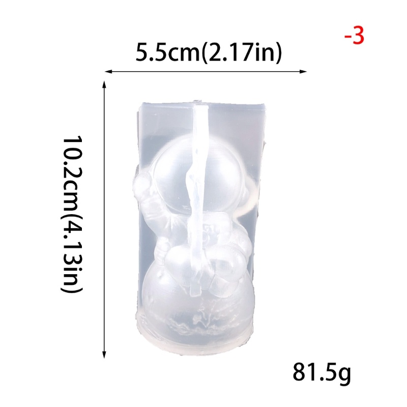 Sa Khuôn Làm Trang Trí Hình Phi Hành Gia Bằng Nhựa Resin