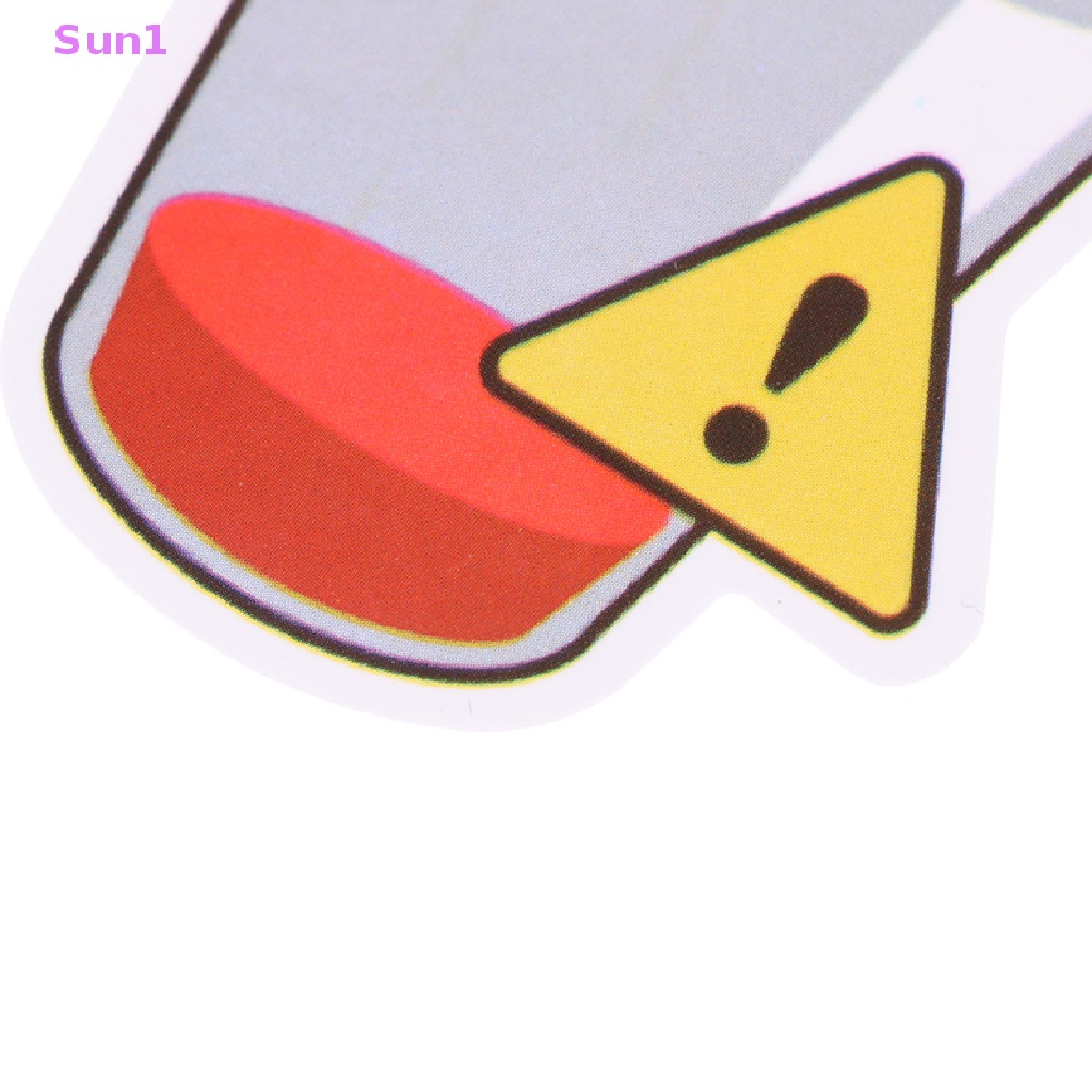 Set 50 Miếng Dán 404 Họa Tiết Hoạt Hình Trang Trí Laptop / Điện Thoại / Xe Hơi