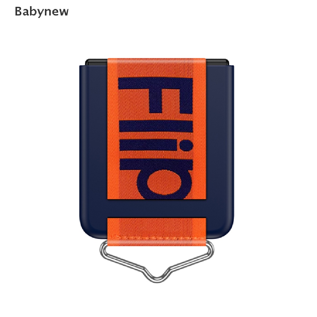 Ốp Lưng Giáp Cứng Có Dây Đeo Cổ Tay Cho Điện Thoại Samsung Galaxy Z Flip 3 5G