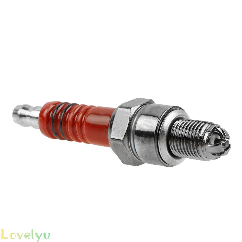 ⭐2023 ⭐Racing 3 Electrode Sp-ark Plug GY6 A7tc 50 110 125 150cc Atv Scooter Dirt Bike