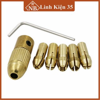 Combo đầu kẹp mũi khoan 5 đầu