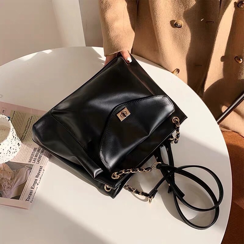 Túi TOTE CÔNG SỞ SIZE TO Da Mềm Size 20