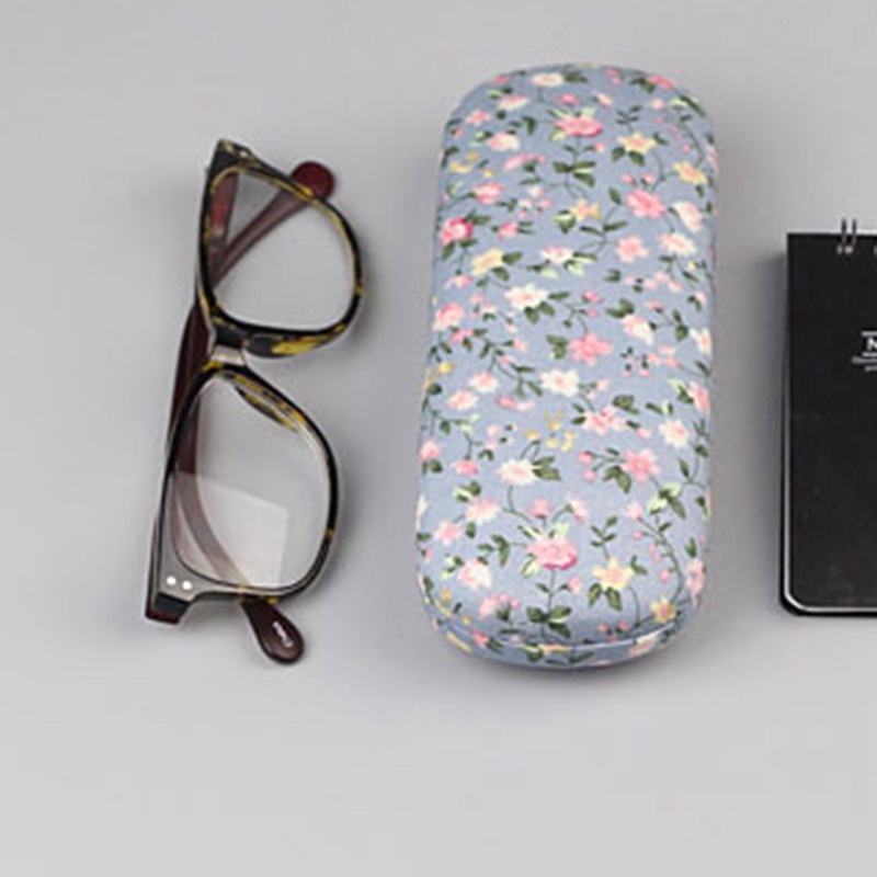 Ygt Hộp Đựng Mắt Kính Trong Suốt In Họa Tiết Hoa Phong Cách Trung Quốc Đơn Giản Thời Trang