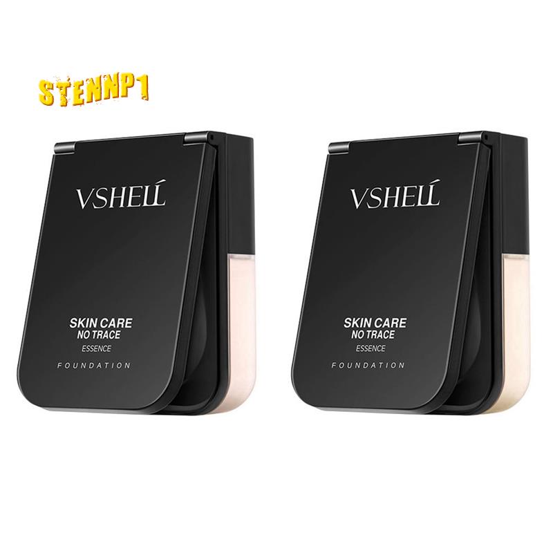 Set 2 Lọ Kem Nền Dạng Lỏng Che Khuyết Điểm Toàn Diện Không Dầu Lâu Trôi Màu Ngà Và Tự Nhiên