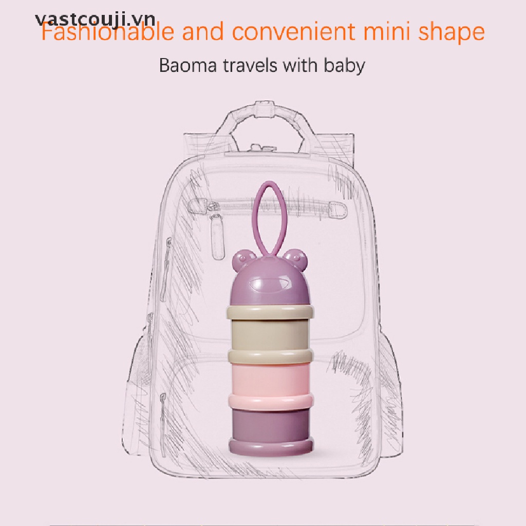 Hộp Đựng Thức Ăn Vặt Chia Nhiều Ngăn Tiện Dụng