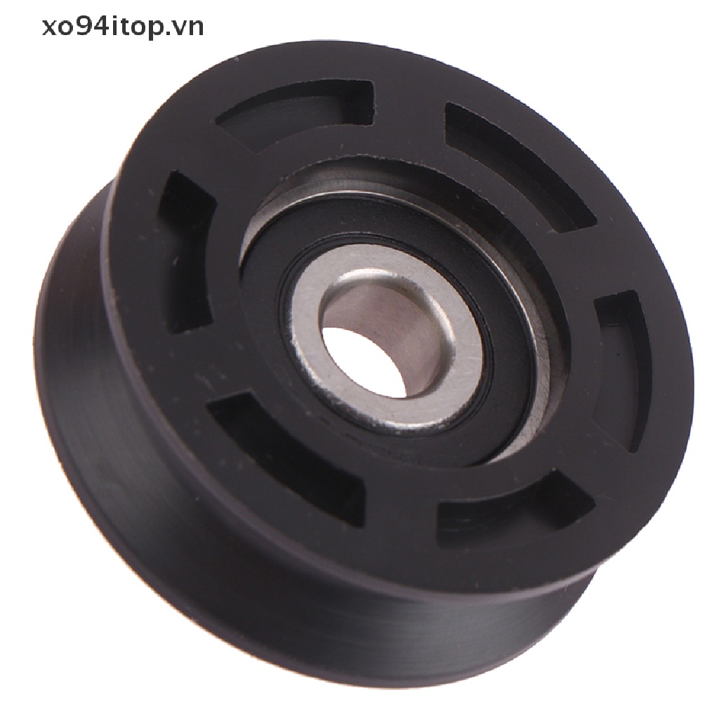 Bánh Xe Ròng Rọc 10 * 50 * 16mm XOITOP Bằng Nhựa Nylon Chống Mòn Có Rãnh Chữ V