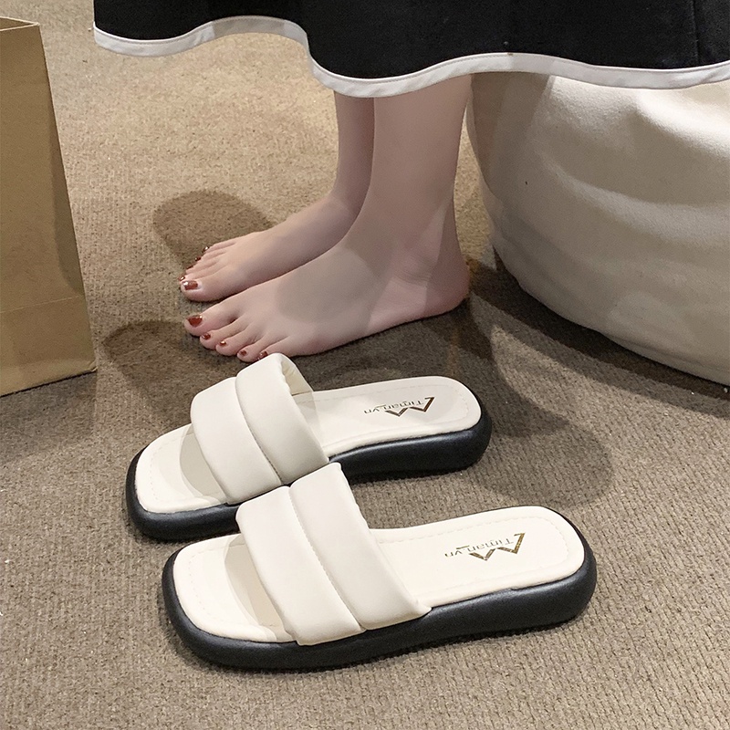 Dép Xỏ Ngón Đế Dày Chống Trượt Thời Trang Dành Cho Nữ