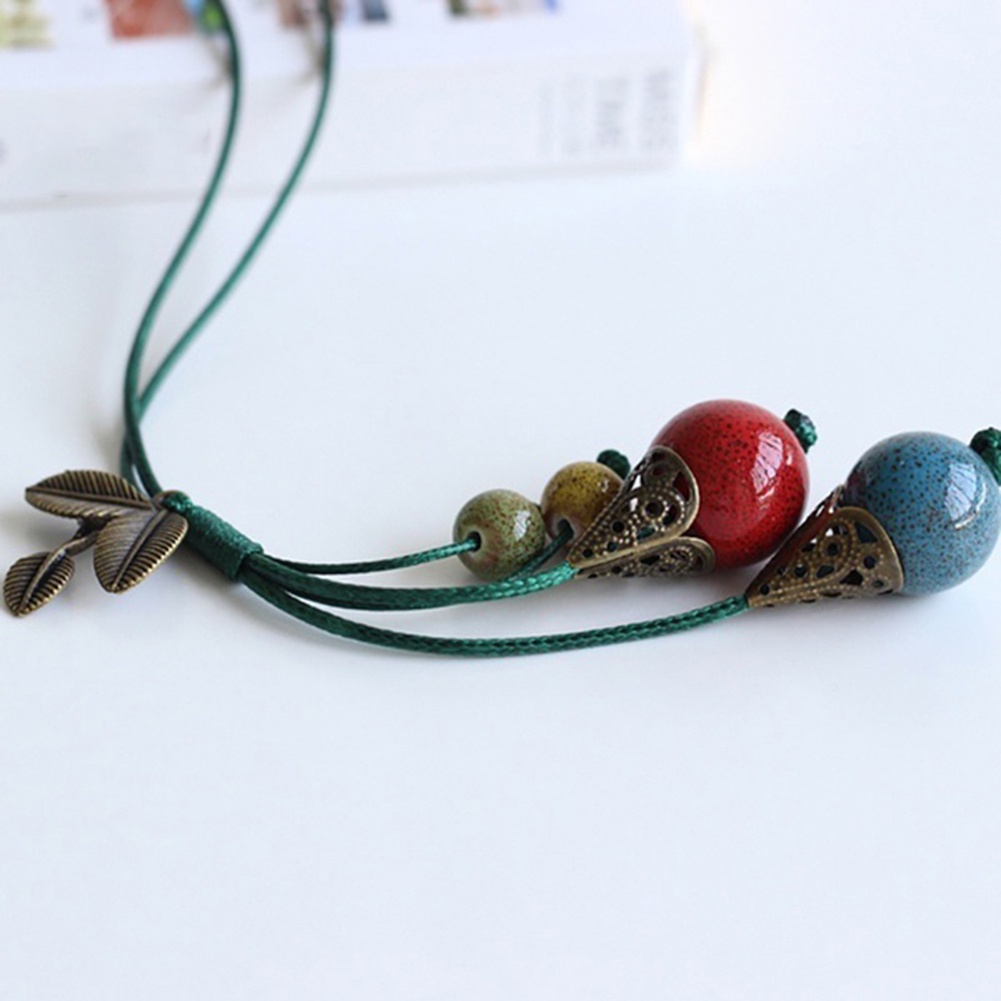 Vòng cổ Mặt Chiếc Lá Thời Trang Dành Cho Nữ