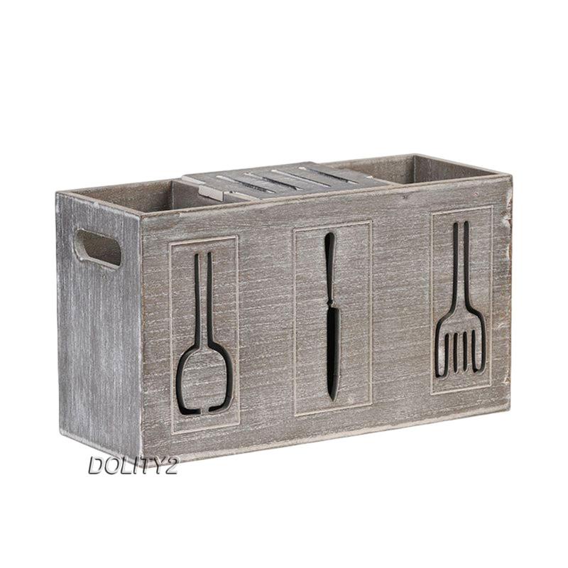 Set 2 Kệ Gỗ Đựng Đồ Dùng Nhà Bếp Tiện Dụng