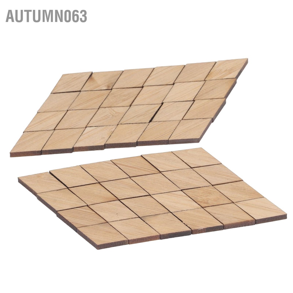 48 Miếng Lót Sàn Nhà Búp Bê 1: 12 Họa Tiết Hình Thoi Vintage