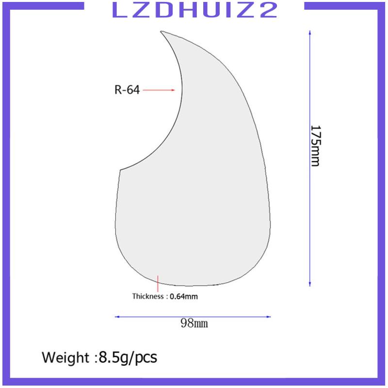 Miếng Dán Chống Trầy Xước Chuyên Dụng Cho Đàn Guitar Dân Gian