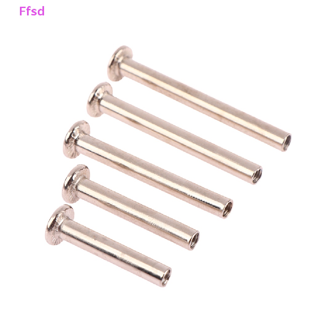 {Ffsd} Set 2 Ốc Vít Inox Gắn Hành Lý / Bánh Xe Cho Vali