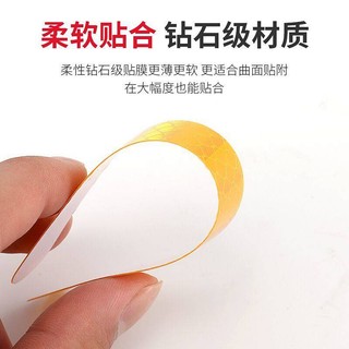 Nhãn dán phản quang linh hoạt cho gương chiếu hậu xe hơi/xe máy, cảnh báo, chống trầy xước, trang trí ngoại thất