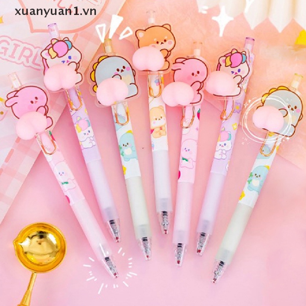 Bút Mực Gel Họa Tiết Hoạt Hình Sáng Tạo Dễ Thương